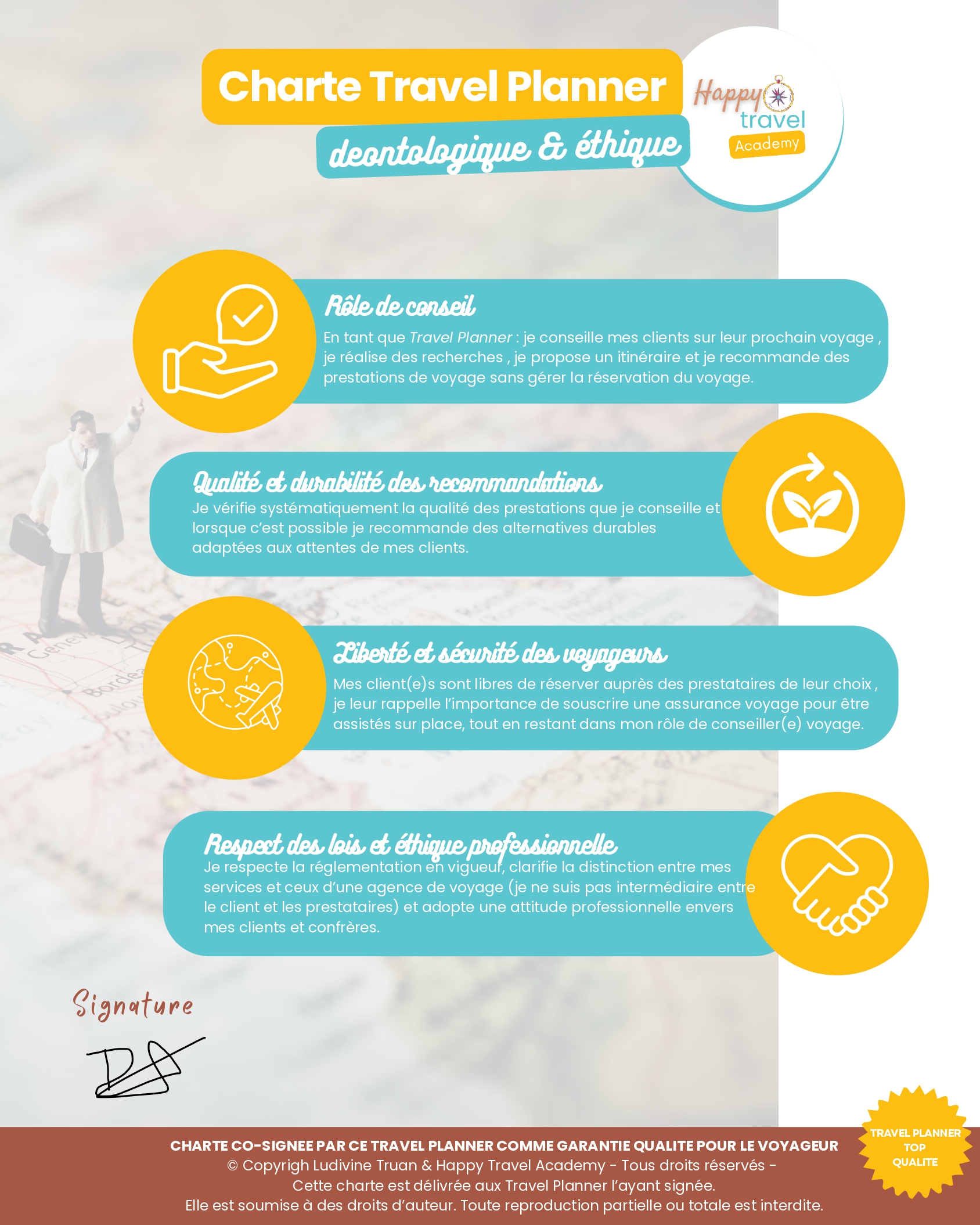 Charte du Travel Planner